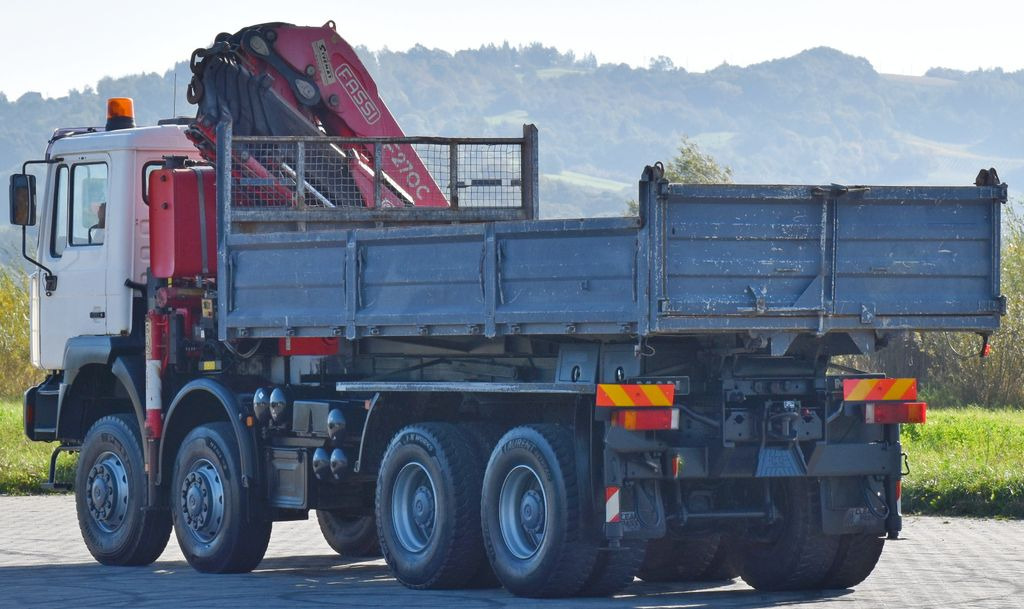 Camião grua, Camião basculante MAN 41.460 * KRAN * 8x8 ! TOPZUSTAND: foto 6