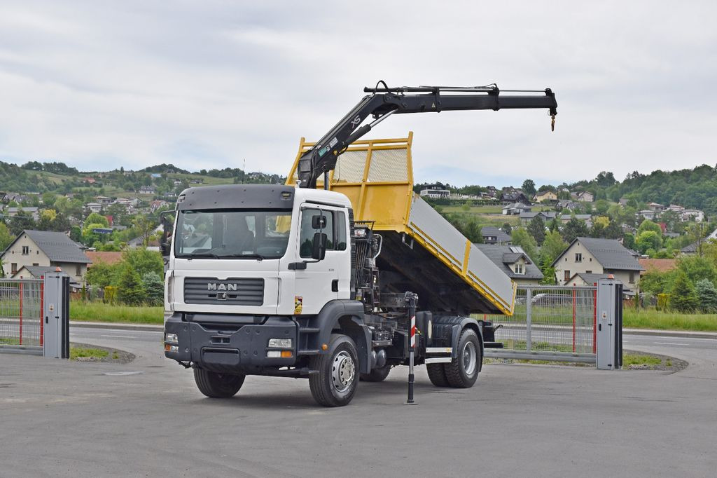 MAN TG 310 A* HIAB 111 BS - 2 DUO * TOPZUSTAND - Camião basculante, Camião grua: foto 2 MAN TG 310 A* HIAB 111 BS - 2 DUO * TOPZUSTAND - Camião basculante, Camião grua: foto 2