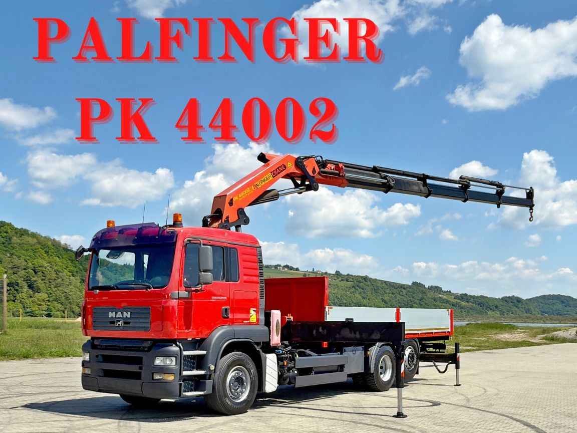 MAN TGA 26.400 * PK 44002 + FUNK* TOPZUSTAND - Camião grua: foto 1 MAN TGA 26.400 * PK 44002 + FUNK* TOPZUSTAND - Camião grua: foto 1