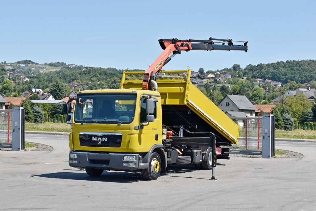 MAN TGL 12.220 Kipper 5,05 m + PK 8501 B *TOPZUSTAND - Camião basculante, Camião grua: foto 2 MAN TGL 12.220 Kipper 5,05 m + PK 8501 B *TOPZUSTAND - Camião basculante, Camião grua: foto 2