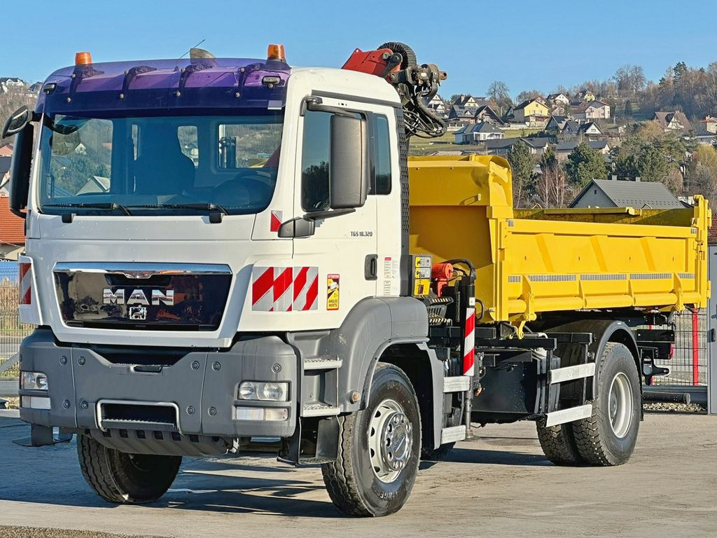 MAN TGS 18.320 * PK 12002 - EH A + FUNK * TOPZUSTAND - Camião basculante, Camião grua: foto 5 MAN TGS 18.320 * PK 12002 - EH A + FUNK * TOPZUSTAND - Camião basculante, Camião grua: foto 5