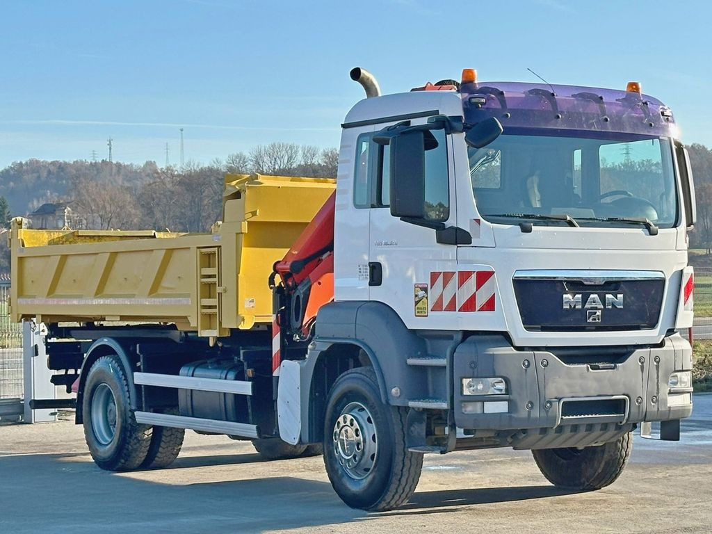 MAN TGS 18.320 * PK 12002 - EH A + FUNK * TOPZUSTAND - Camião grua, Camião basculante: foto 4 MAN TGS 18.320 * PK 12002 - EH A + FUNK * TOPZUSTAND - Camião grua, Camião basculante: foto 4