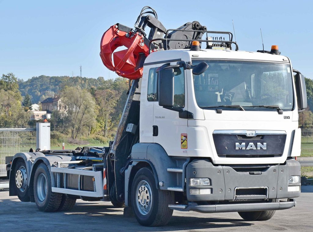 MAN TGS 26.360 Abrollkipper* KESLA 2114 Z * TOP - Camião polibenne, Camião grua: foto 3 MAN TGS 26.360 Abrollkipper* KESLA 2114 Z * TOP - Camião polibenne, Camião grua: foto 3