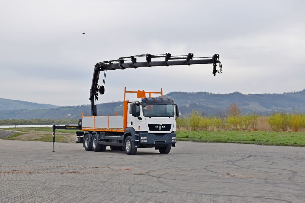 MAN TGS 26.360* HIAB 211 E-6 HIDUO / FUNK * 6x4 - Camião grua, Camião de caixa aberta/ Plataforma: foto 2 MAN TGS 26.360* HIAB 211 E-6 HIDUO / FUNK * 6x4 - Camião grua, Camião de caixa aberta/ Plataforma: foto 2