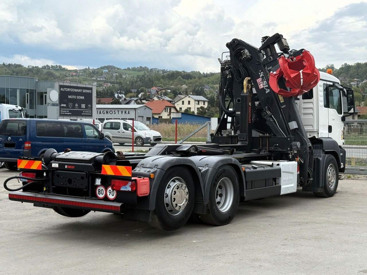 MAN TGS 26.400 Abrollkipper* KESLA 2114Z* TOP - Camião polibenne, Camião grua: foto 5 MAN TGS 26.400 Abrollkipper* KESLA 2114Z* TOP - Camião polibenne, Camião grua: foto 5