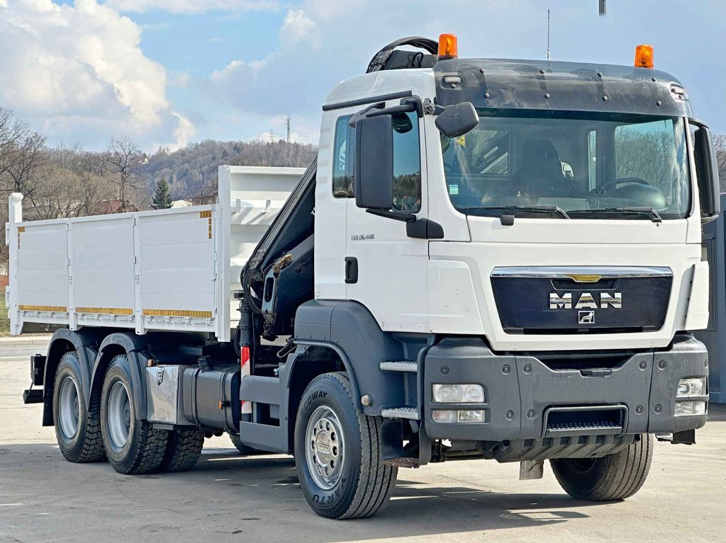 MAN TGS 26.400 * HIAB 166 ES - 3 HIPRO + FUNK * 6x4 - Camião basculante, Camião grua: foto 4 MAN TGS 26.400 * HIAB 166 ES - 3 HIPRO + FUNK * 6x4 - Camião basculante, Camião grua: foto 4