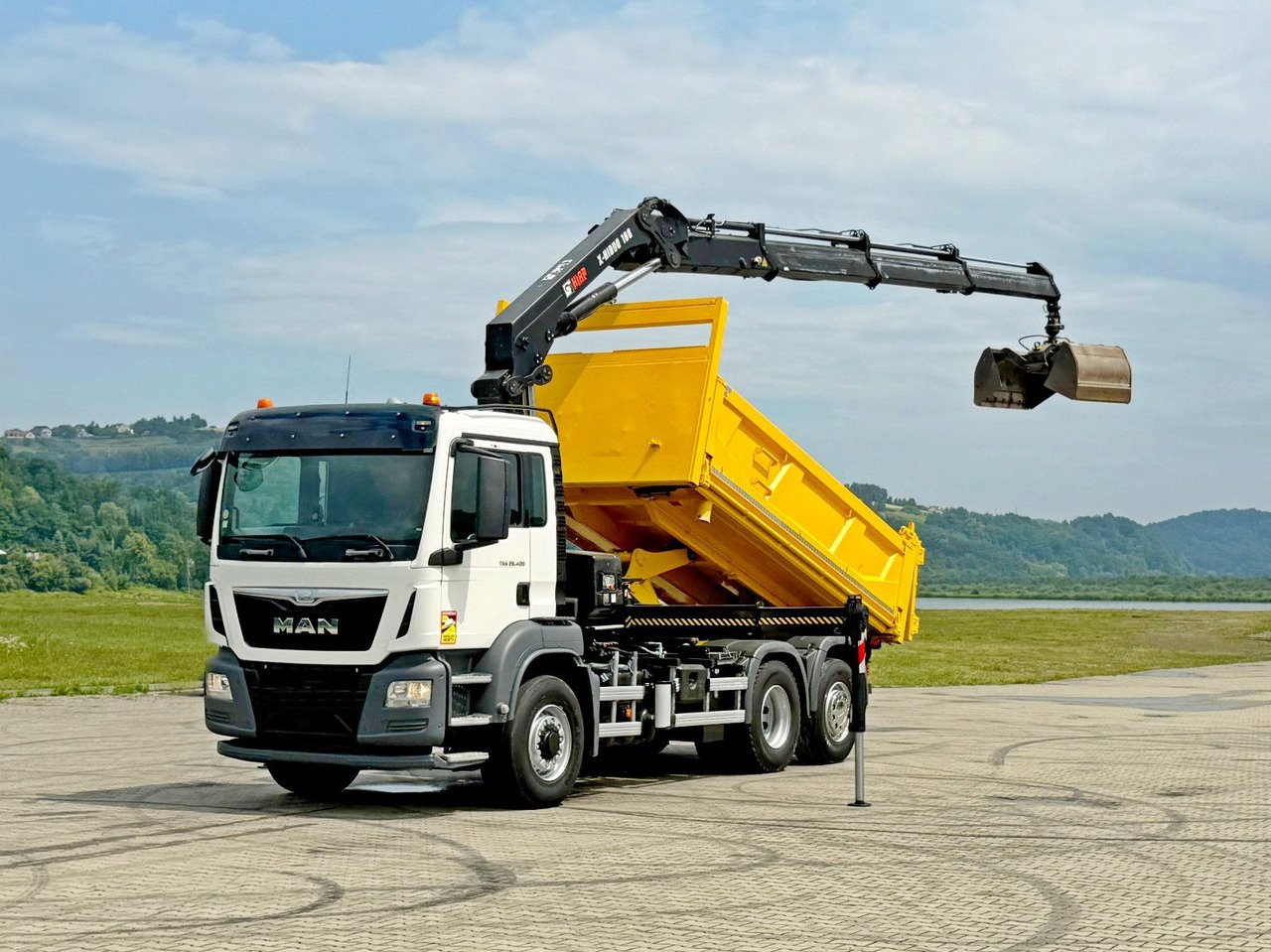 MAN TGS 26.400 * HIAB X-HIDUO 188 E-3 + FUNK * 6x4 - Camião grua: foto 2 MAN TGS 26.400 * HIAB X-HIDUO 188 E-3 + FUNK * 6x4 - Camião grua: foto 2