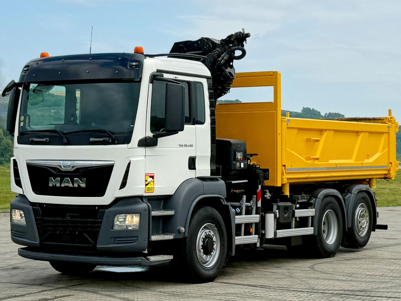 MAN TGS 26.400 * HIAB X-HIDUO 188 E-3 + FUNK * 6x4 - Camião grua: foto 5 MAN TGS 26.400 * HIAB X-HIDUO 188 E-3 + FUNK * 6x4 - Camião grua: foto 5