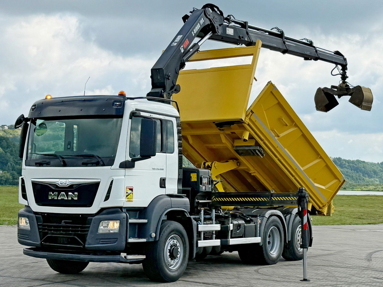 MAN TGS 26.400 * HIAB X-HIDUO 188 E-3 + FUNK * 6x4 - Camião grua: foto 3 MAN TGS 26.400 * HIAB X-HIDUO 188 E-3 + FUNK * 6x4 - Camião grua: foto 3
