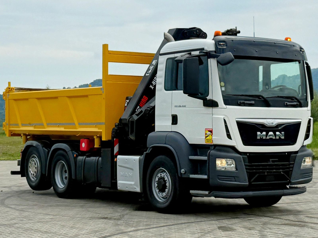 MAN TGS 26.400 * HIAB X-HIDUO 188 E-3 + FUNK * 6x4 - Camião grua: foto 4 MAN TGS 26.400 * HIAB X-HIDUO 188 E-3 + FUNK * 6x4 - Camião grua: foto 4