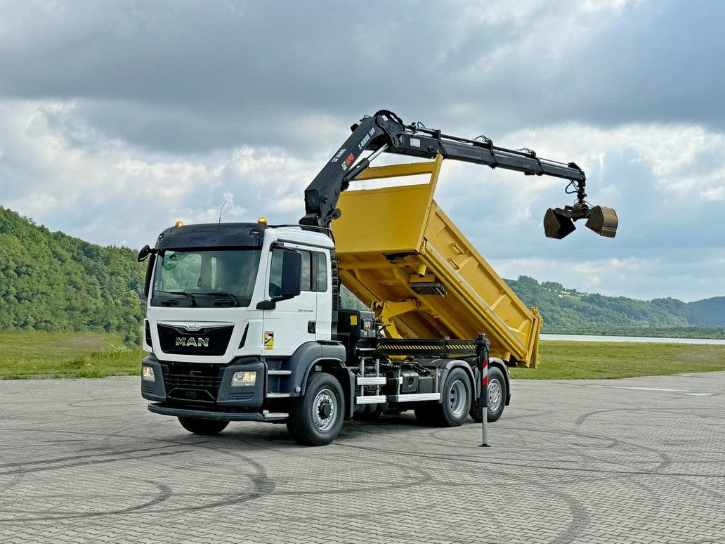 MAN TGS 26.400 * HIAB X-HIDUO 188 E-3 + FUNK * 6x4 - Camião grua: foto 2 MAN TGS 26.400 * HIAB X-HIDUO 188 E-3 + FUNK * 6x4 - Camião grua: foto 2