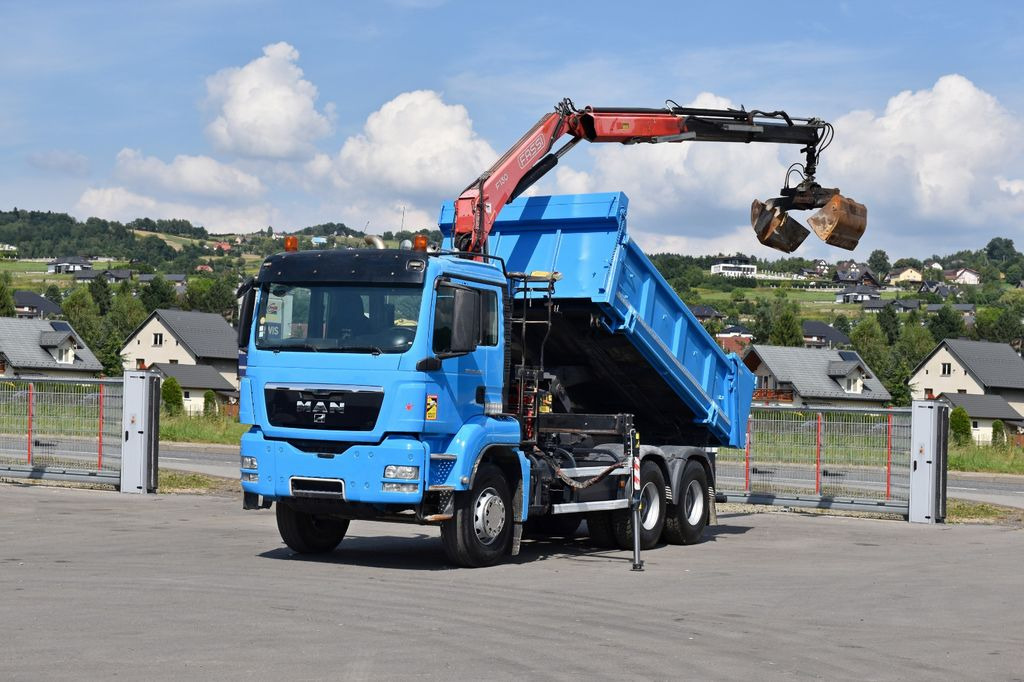 MAN TGS 26.400 Kipper 4,60m*PK F130A.22 + FUNK/6x4 - Camião grua, Camião basculante: foto 2 MAN TGS 26.400 Kipper 4,60m*PK F130A.22 + FUNK/6x4 - Camião grua, Camião basculante: foto 2