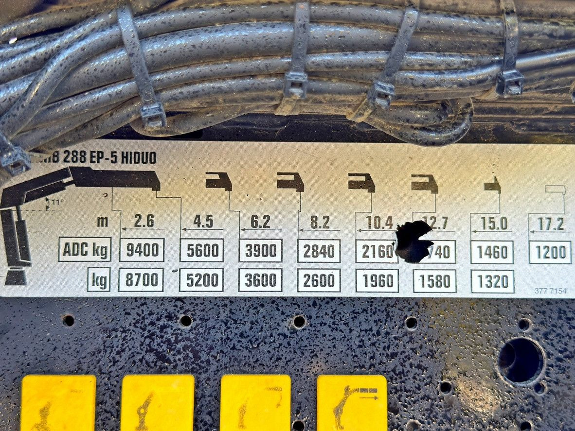 Camião basculante, Camião grua MAN TGS 32.510 * HIAB 288 EP - 5HIDUO/ FUNK * 8x8: foto 9