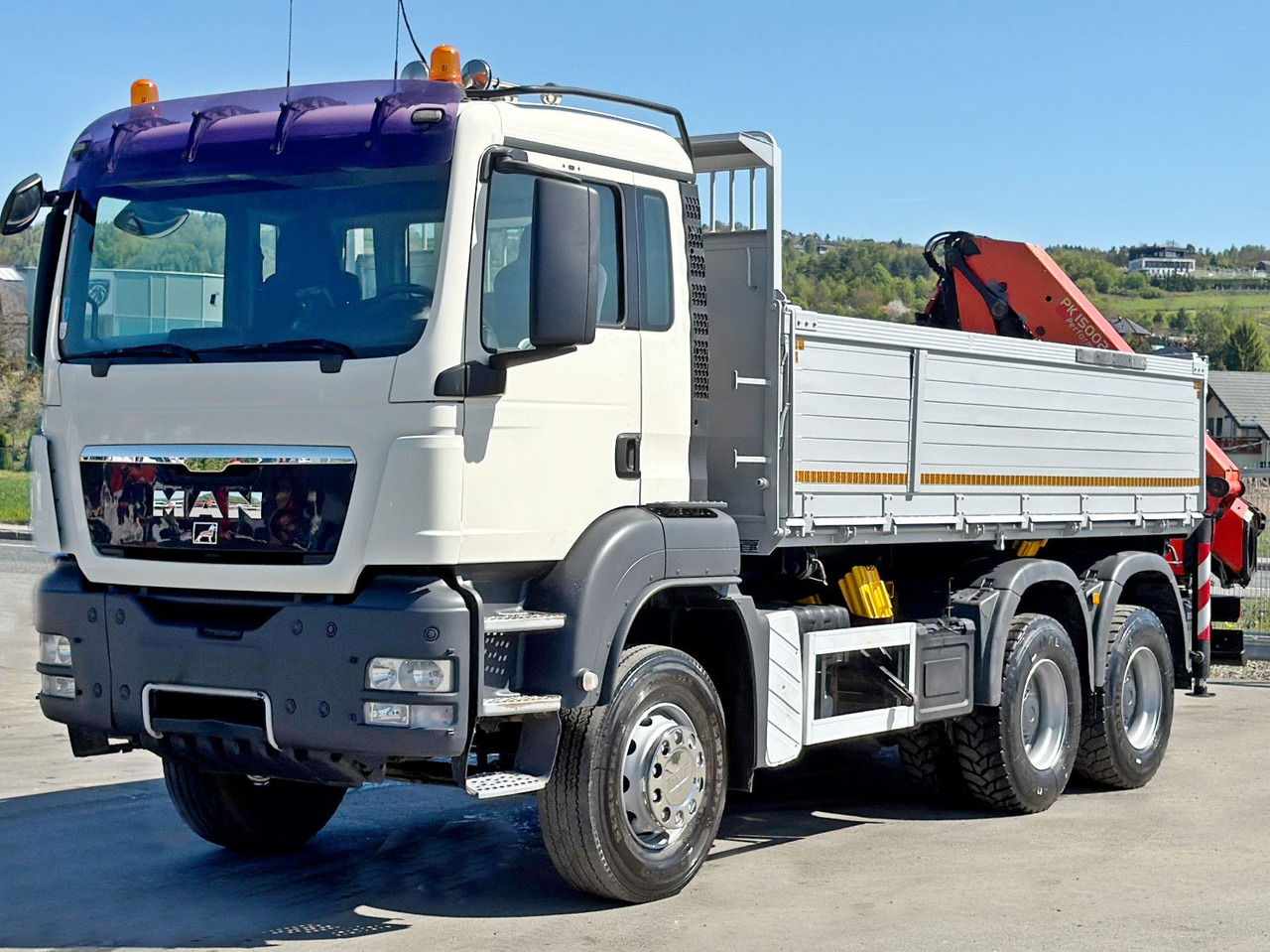 MAN TGS 33.360*KIPPER 4,95 m *PK 15002 * 6x4 - Camião grua: foto 3 MAN TGS 33.360*KIPPER 4,95 m *PK 15002 * 6x4 - Camião grua: foto 3