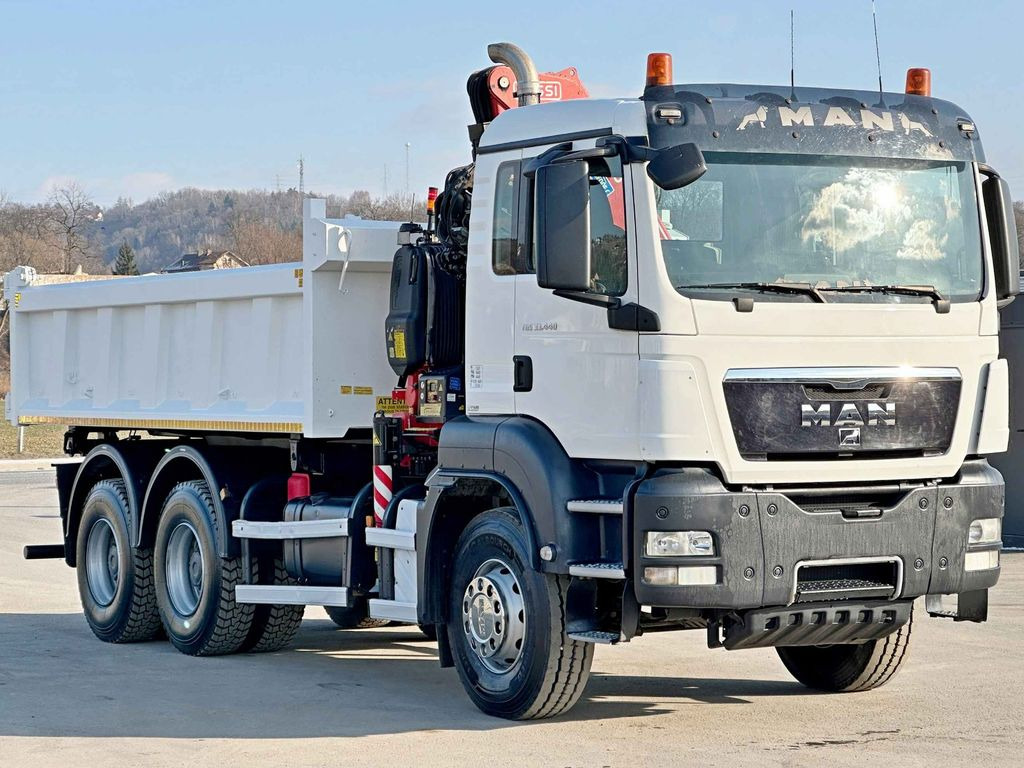 MAN TGS 33.440 * FASSI F155A.0.22/ FUNK *6x4 - Camião basculante, Camião grua: foto 4 MAN TGS 33.440 * FASSI F155A.0.22/ FUNK *6x4 - Camião basculante, Camião grua: foto 4