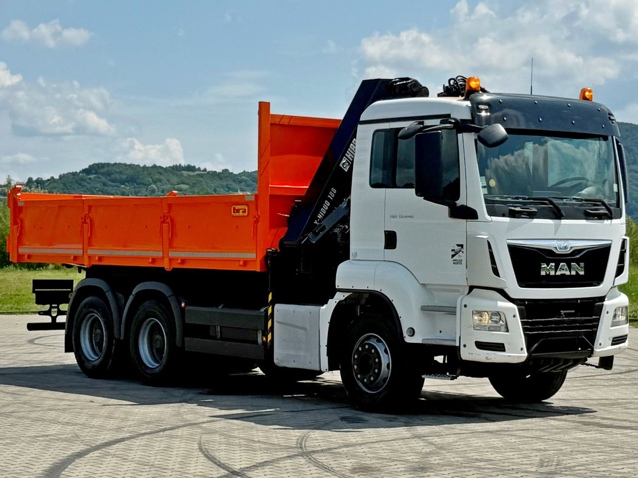 MAN TGS 33.440 * HIAB X-HIDUO 188 E-5 + FUNK * 6x4 - Camião grua: foto 4 MAN TGS 33.440 * HIAB X-HIDUO 188 E-5 + FUNK * 6x4 - Camião grua: foto 4