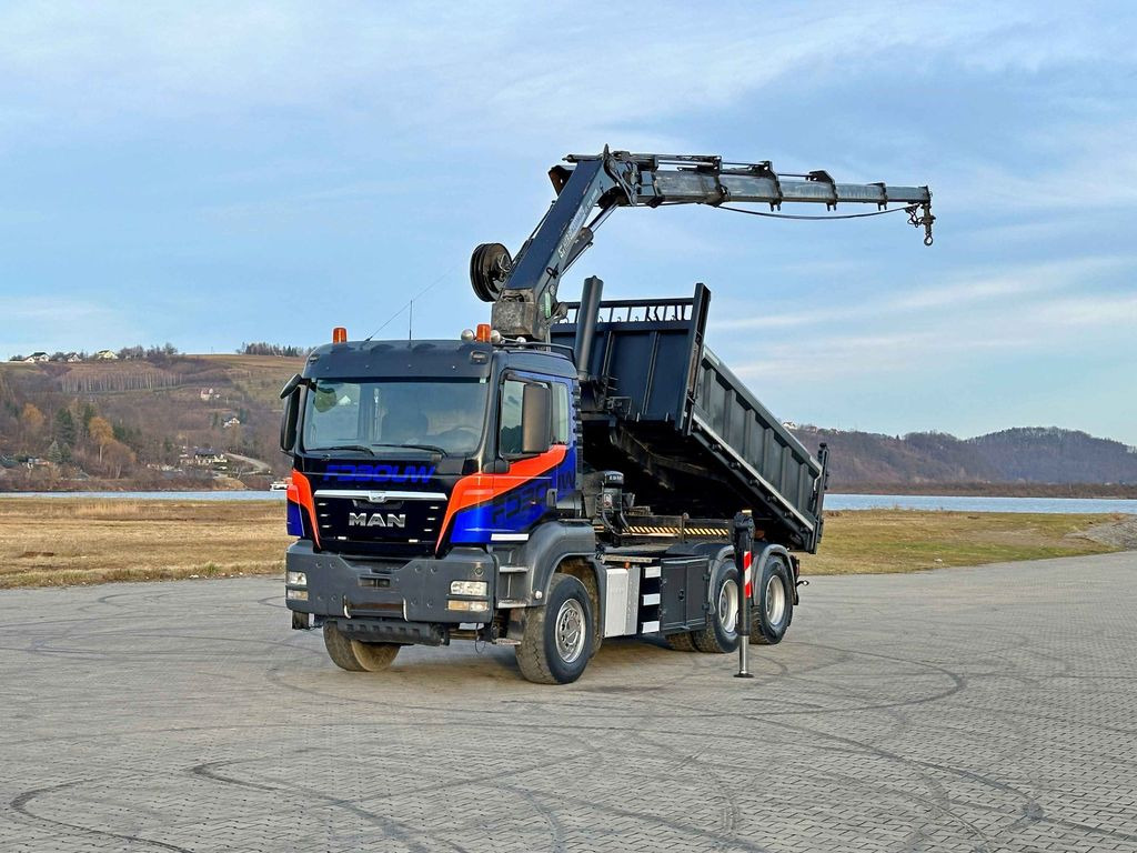 MAN TGS 33.480 * HIAB 288 EP - 4 HIDUO/ FUNK * 6x4 - Camião basculante, Camião grua: foto 2 MAN TGS 33.480 * HIAB 288 EP - 4 HIDUO/ FUNK * 6x4 - Camião basculante, Camião grua: foto 2