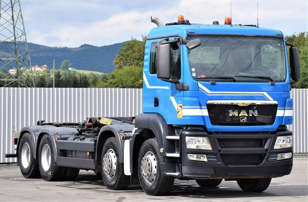 MAN TGS 35.400 Abrollkipper *8x4* Top Zustand! - Camião polibenne: foto 3 MAN TGS 35.400 Abrollkipper *8x4* Top Zustand! - Camião polibenne: foto 3