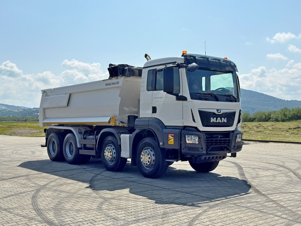 MAN TGS 35.420 KIPPER * 8x4 * TOPZUSTAND - Camião basculante: foto 2 MAN TGS 35.420 KIPPER * 8x4 * TOPZUSTAND - Camião basculante: foto 2