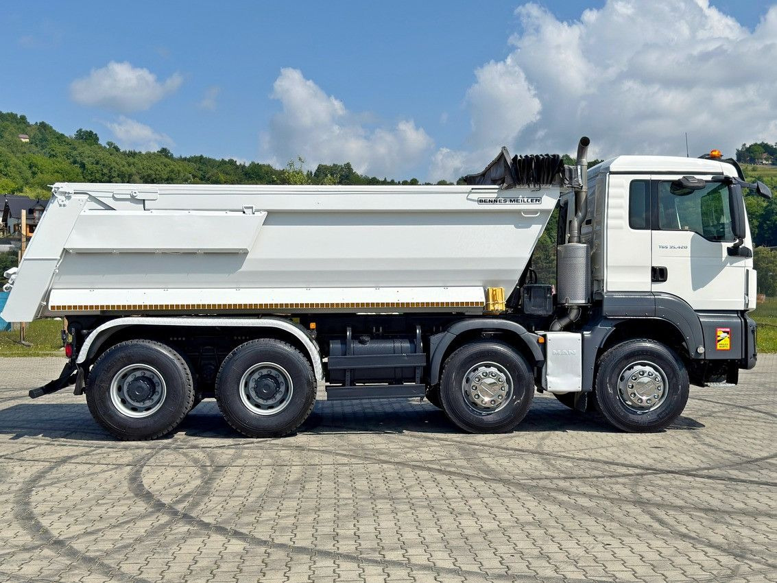 MAN TGS 35.420 KIPPER * 8x4 * TOPZUSTAND - Camião basculante: foto 5 MAN TGS 35.420 KIPPER * 8x4 * TOPZUSTAND - Camião basculante: foto 5
