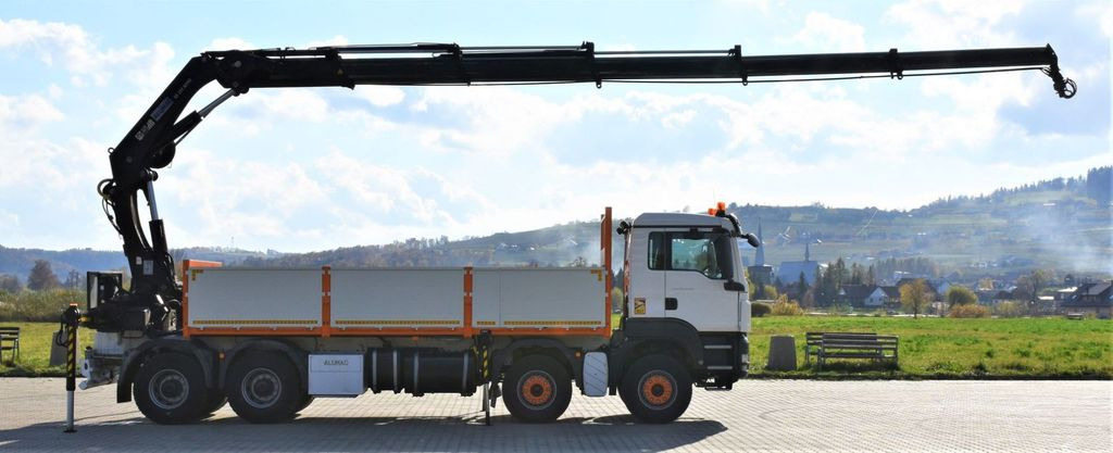 MAN TGS 35.440 * HIAB 322 EP-5HIPRO+FUNK / 8x4! - Camião grua, Camião de caixa aberta/ Plataforma: foto 5 MAN TGS 35.440 * HIAB 322 EP-5HIPRO+FUNK / 8x4! - Camião grua, Camião de caixa aberta/ Plataforma: foto 5