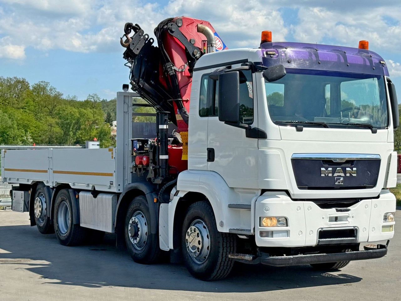 MAN TGS 35.440* KIPPER 6,00m * HMF 4220 K6/FUNK* 8x4 - Camião grua: foto 3 MAN TGS 35.440* KIPPER 6,00m * HMF 4220 K6/FUNK* 8x4 - Camião grua: foto 3