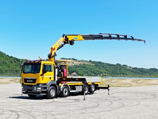 MAN TGS 35.480 * EFFER 395/6S + FUNK / 8x4 - Camião grua: foto 2 MAN TGS 35.480 * EFFER 395/6S + FUNK / 8x4 - Camião grua: foto 2