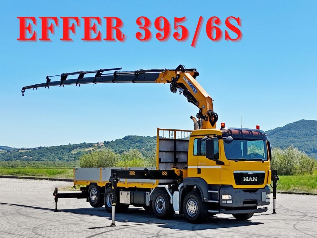MAN TGS 35.480 * EFFER 395/6S + FUNK / 8x4 - Camião grua: foto 1 MAN TGS 35.480 * EFFER 395/6S + FUNK / 8x4 - Camião grua: foto 1