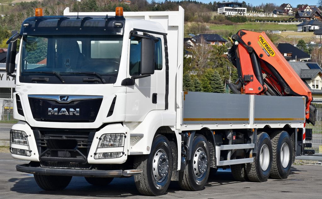 MAN TGS 35.500 * PK 22002 - EH C + FUNK * 8x4 * TOP - Camião grua, Camião de caixa aberta/ Plataforma: foto 4 MAN TGS 35.500 * PK 22002 - EH C + FUNK * 8x4 * TOP - Camião grua, Camião de caixa aberta/ Plataforma: foto 4
