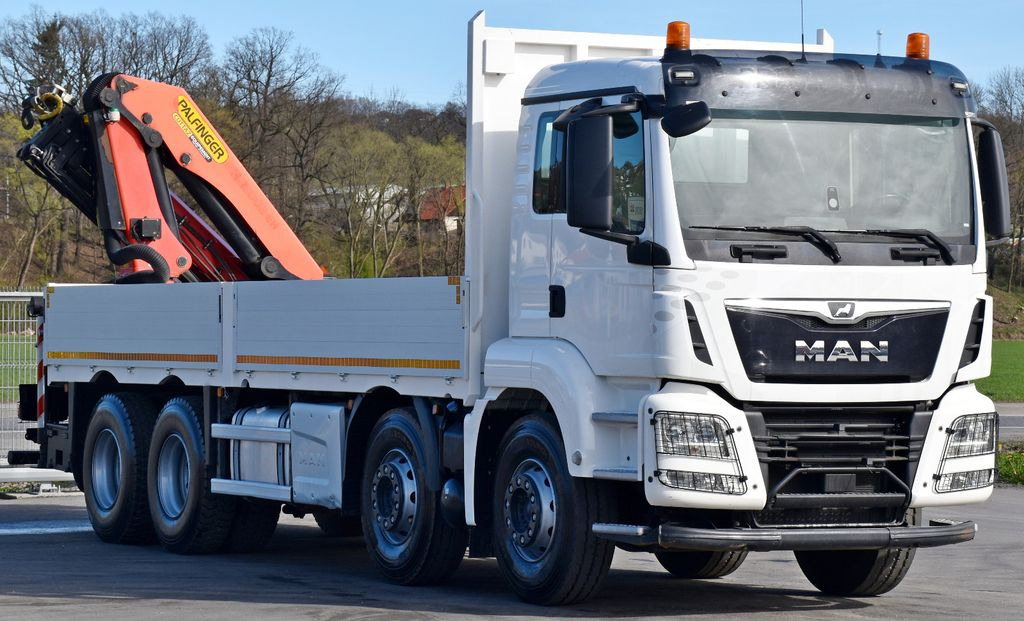 MAN TGS 35.500 * PK 22002 - EH C + FUNK * 8x4 * TOP - Camião grua, Camião de caixa aberta/ Plataforma: foto 3 MAN TGS 35.500 * PK 22002 - EH C + FUNK * 8x4 * TOP - Camião grua, Camião de caixa aberta/ Plataforma: foto 3