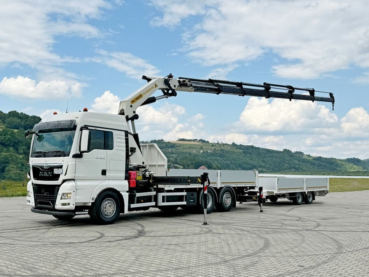 MAN TGX 26.440 * PK 41002-EH E + FUNK + Anhänger*TOP - Camião grua: foto 2 MAN TGX 26.440 * PK 41002-EH E + FUNK + Anhänger*TOP - Camião grua: foto 2