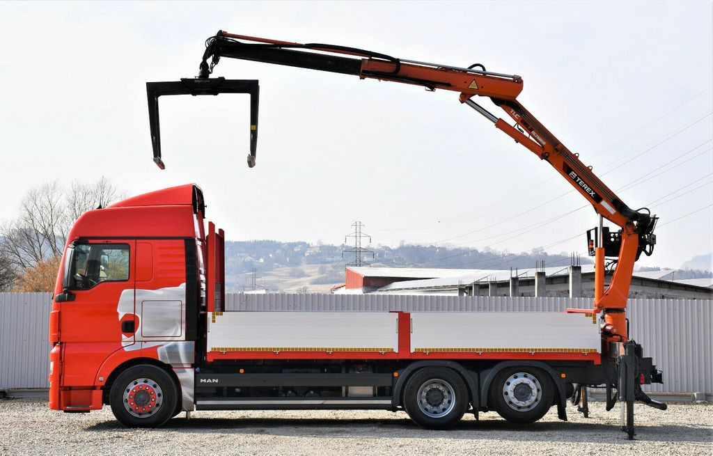 MAN TGX 26.440 Pritsche 6,60 m*TEREX 135.2-A11 MAN TGX 26.440 Pritsche 6,60 m*TEREX 135.2-A11 - Camião grua: foto 5 MAN TGX 26.440 Pritsche 6,60 m*TEREX 135.2-A11 MAN TGX 26.440 Pritsche 6,60 m*TEREX 135.2-A11 - Camião grua: foto 5