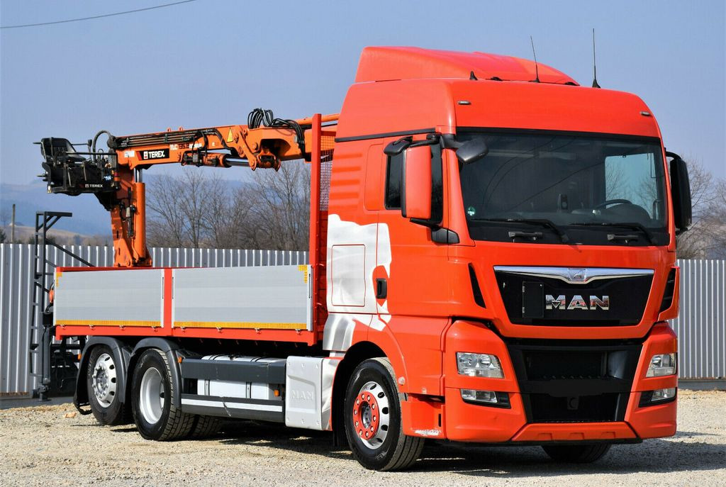 MAN TGX 26.440 Pritsche 6,60 m*TEREX 135.2-A11 - Camião grua: foto 3 MAN TGX 26.440 Pritsche 6,60 m*TEREX 135.2-A11 - Camião grua: foto 3