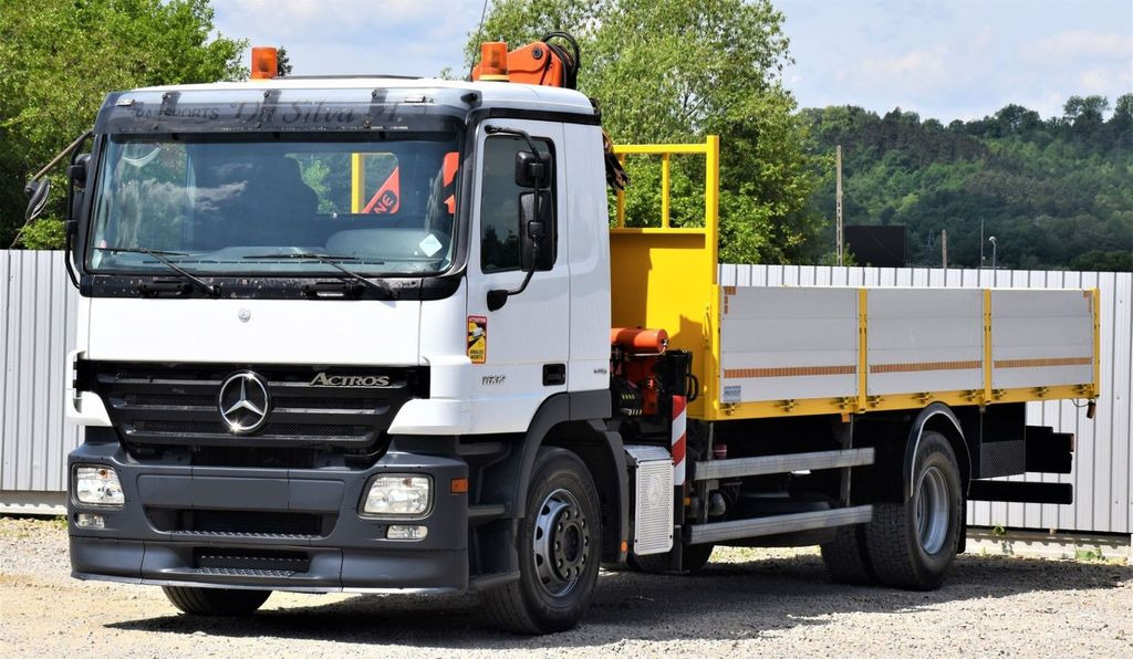 Mercedes-Benz ACTROS 1832 PRITSCHE 6,70m * PK 15500*TOPZUSTAND - Camião grua: foto 4 Mercedes-Benz ACTROS 1832 PRITSCHE 6,70m * PK 15500*TOPZUSTAND - Camião grua: foto 4