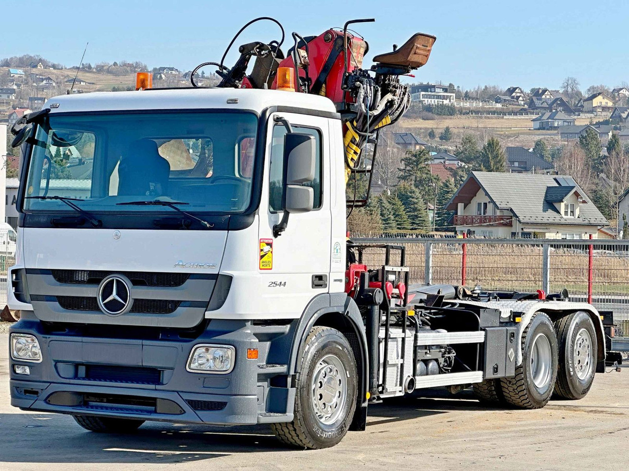 Mercedes-Benz ACTROS 2544 * ABROLLKIPPER * LHO L190Z(78) * TOP - Camião polibenne, Camião grua: foto 4 Mercedes-Benz ACTROS 2544 * ABROLLKIPPER * LHO L190Z(78) * TOP - Camião polibenne, Camião grua: foto 4