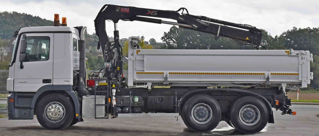 Mercedes-Benz ACTROS 2641 * HIAB 144 B-2 DUO * 6x4 *TOPZUSTAND - Camião basculante, Camião grua: foto 3 Mercedes-Benz ACTROS 2641 * HIAB 144 B-2 DUO * 6x4 *TOPZUSTAND - Camião basculante, Camião grua: foto 3