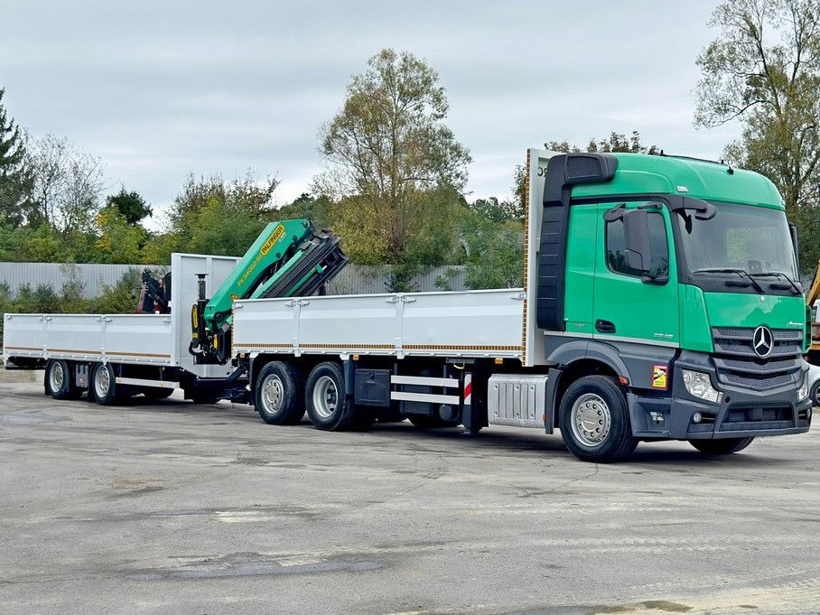 Mercedes-Benz ACTROS 2645* PK 34002 - SH C/FUNK+Anhänger* TOP - Camião grua: foto 4 Mercedes-Benz ACTROS 2645* PK 34002 - SH C/FUNK+Anhänger* TOP - Camião grua: foto 4