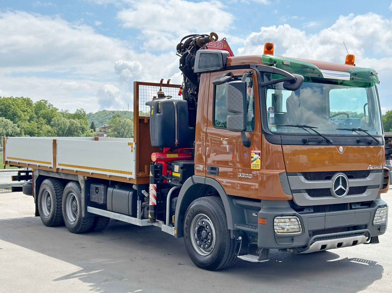 Mercedes-Benz ACTROS 3336 * FASSI F290A.22 + FUNK / 6x4 * TOP - Camião grua: foto 3 Mercedes-Benz ACTROS 3336 * FASSI F290A.22 + FUNK / 6x4 * TOP - Camião grua: foto 3