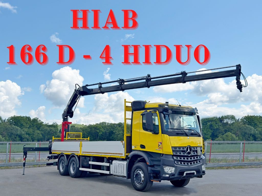 Mercedes-Benz AROCS 2636 *HIAB 166 D-4 HIDUO + FUNK* 6x4 - Camião grua: foto 1 Mercedes-Benz AROCS 2636 *HIAB 166 D-4 HIDUO + FUNK* 6x4 - Camião grua: foto 1
