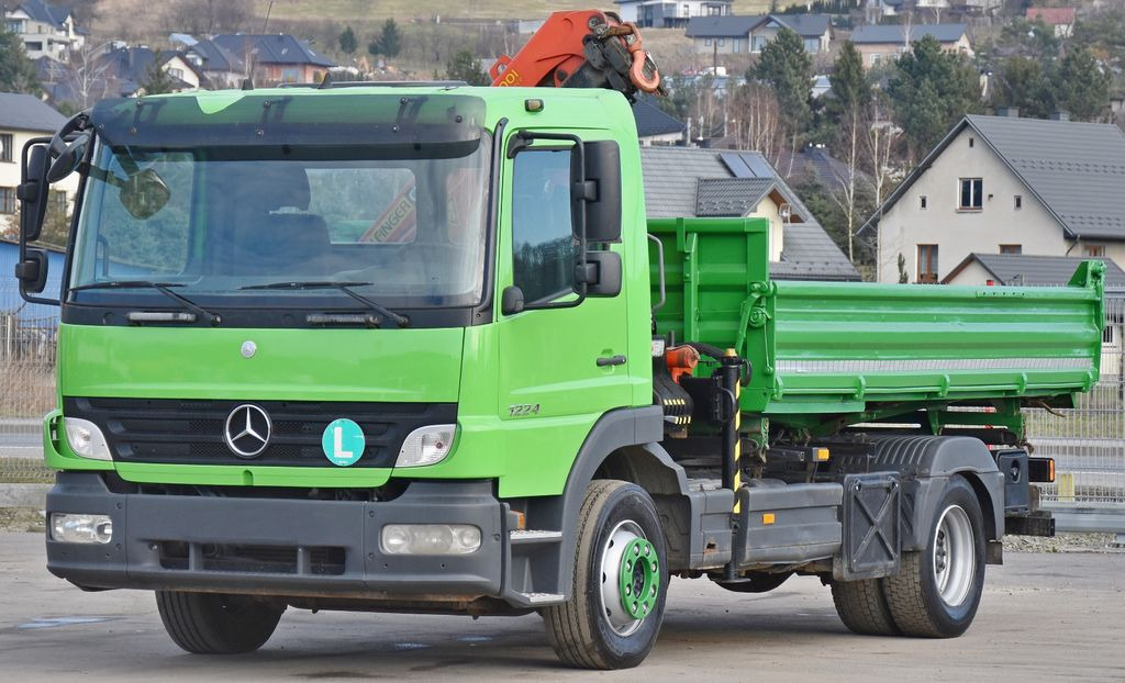 Mercedes-Benz ATEGO 1224 Kipper 4,00m* KRAN * TOPZUSTAND - Camião grua, Camião basculante: foto 5 Mercedes-Benz ATEGO 1224 Kipper 4,00m* KRAN * TOPZUSTAND - Camião grua, Camião basculante: foto 5