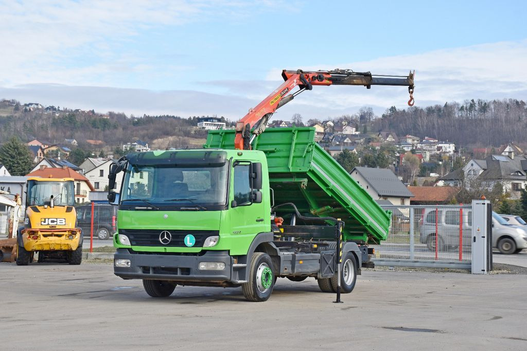 Mercedes-Benz ATEGO 1224 Kipper 4,00m* KRAN * TOPZUSTAND - Camião grua, Camião basculante: foto 2 Mercedes-Benz ATEGO 1224 Kipper 4,00m* KRAN * TOPZUSTAND - Camião grua, Camião basculante: foto 2