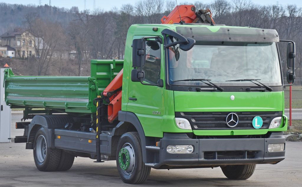 Mercedes-Benz ATEGO 1224 Kipper 4,00m* KRAN * TOPZUSTAND - Camião grua, Camião basculante: foto 4 Mercedes-Benz ATEGO 1224 Kipper 4,00m* KRAN * TOPZUSTAND - Camião grua, Camião basculante: foto 4