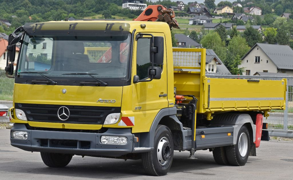 Mercedes-Benz ATEGO 818 * KIPPER 4,05m + PK 6501A * TOP - Camião grua, Camião basculante: foto 4 Mercedes-Benz ATEGO 818 * KIPPER 4,05m + PK 6501A * TOP - Camião grua, Camião basculante: foto 4