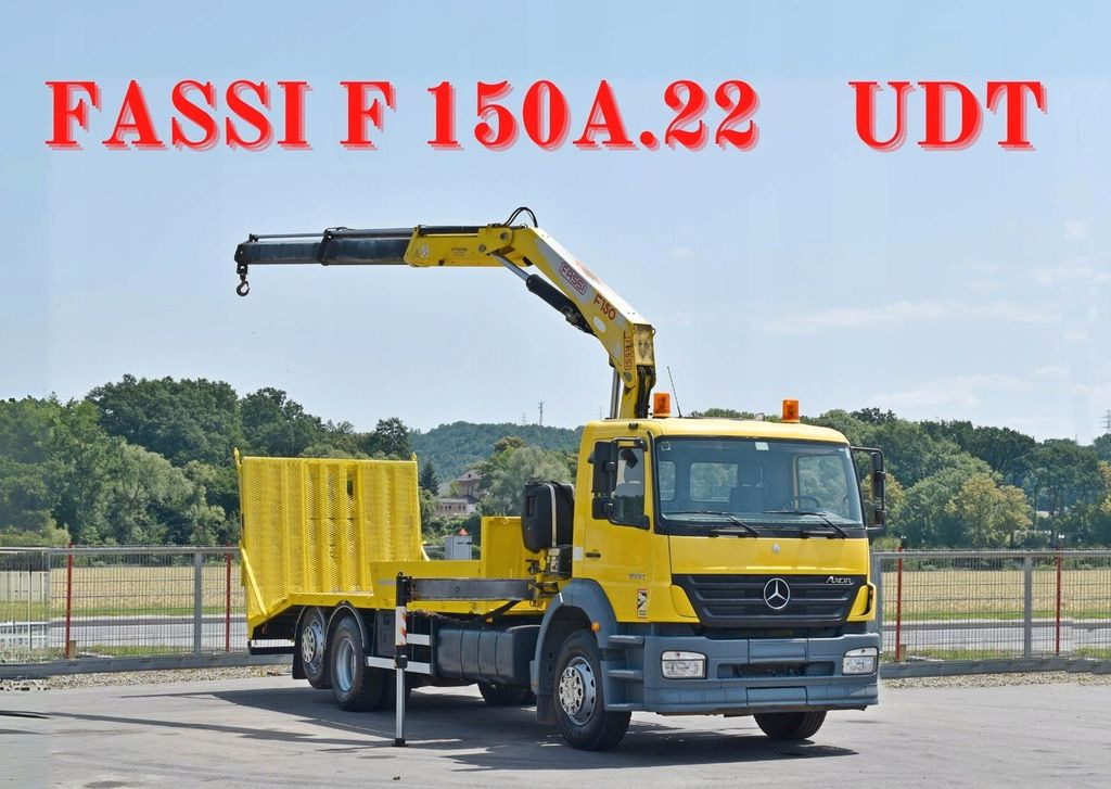 Mercedes-Benz AXOR 2533 ABSCHLEPPWAGEN 7,50 m + FASSI F150A.22 Mercedes-Benz AXOR 2533 ABSCHLEPPWAGEN 7,50 m + FASSI F150A.22 - Caminhão reboque: foto 1 Mercedes-Benz AXOR 2533 ABSCHLEPPWAGEN 7,50 m + FASSI F150A.22 Mercedes-Benz AXOR 2533 ABSCHLEPPWAGEN 7,50 m + FASSI F150A.22 - Caminhão reboque: foto 1