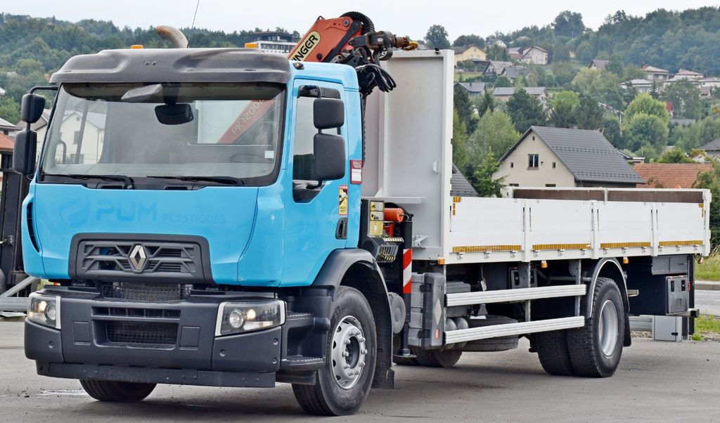 Renault C 320 * PK 12002 EH A + FUNK * TOPZUSTAND - Camião grua, Camião de caixa aberta/ Plataforma: foto 3 Renault C 320 * PK 12002 EH A + FUNK * TOPZUSTAND - Camião grua, Camião de caixa aberta/ Plataforma: foto 3