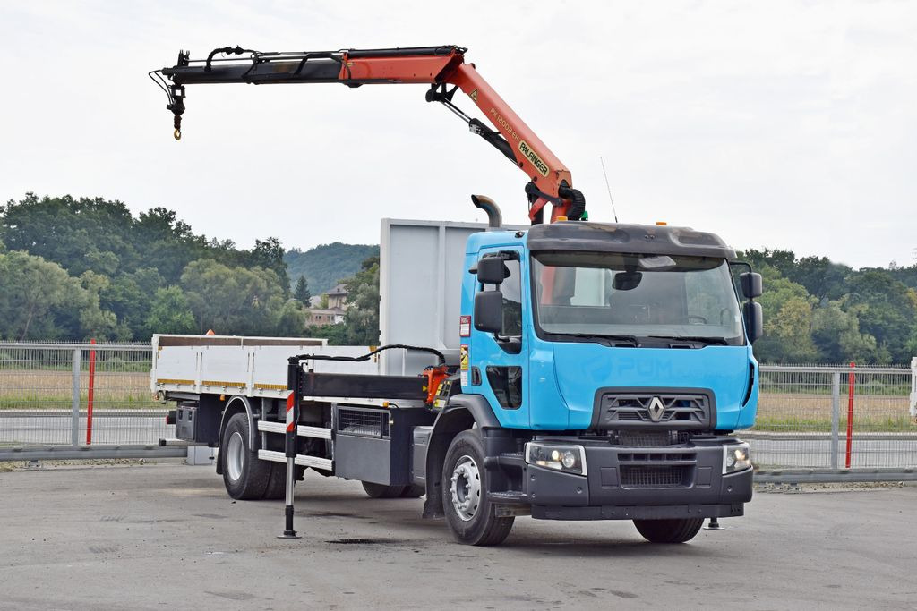 Renault C 320 * PK 12002 EH A + FUNK * TOPZUSTAND - Camião grua, Camião de caixa aberta/ Plataforma: foto 2 Renault C 320 * PK 12002 EH A + FUNK * TOPZUSTAND - Camião grua, Camião de caixa aberta/ Plataforma: foto 2