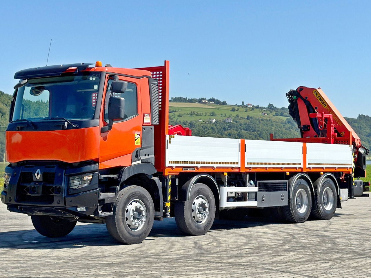 Renault C 430 * PRITSCHE 7,80m*PK 26002 - EH E/FUNK *8x4 - Camião grua: foto 4 Renault C 430 * PRITSCHE 7,80m*PK 26002 - EH E/FUNK *8x4 - Camião grua: foto 4