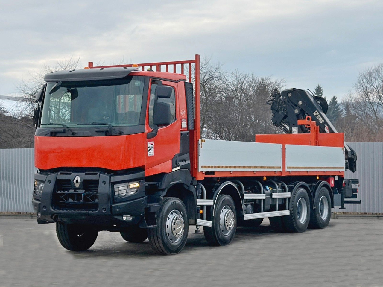 Renault K 430 * HIAB 211 EP - 5 HIDUO+ FUNK * 8x4 - Camião grua: foto 4 Renault K 430 * HIAB 211 EP - 5 HIDUO+ FUNK * 8x4 - Camião grua: foto 4