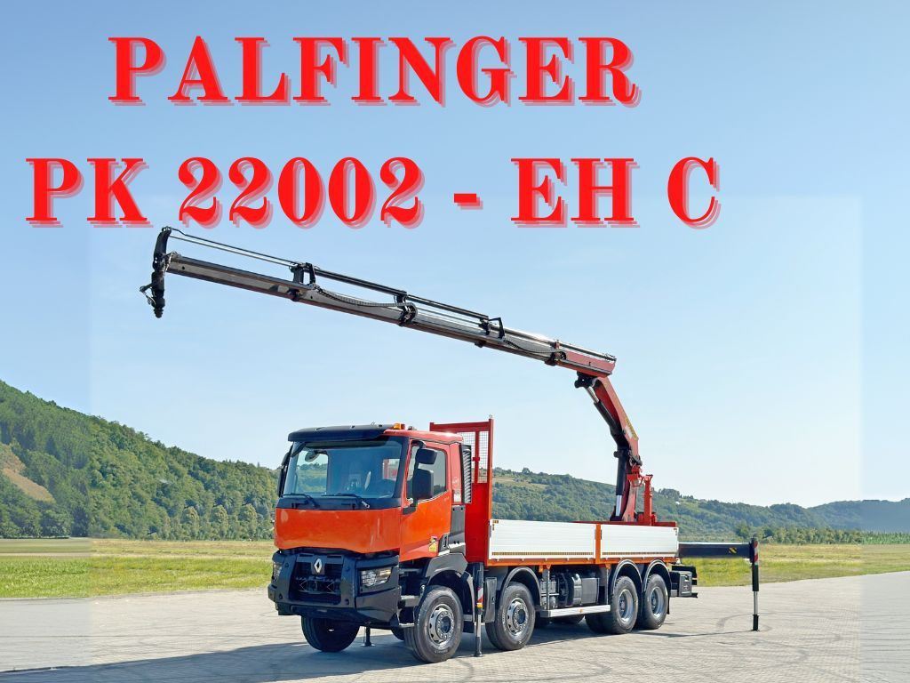 Renault K 430 * PK 22002 - EH C+ FUNK * 8x4 - Camião grua: foto 1 Renault K 430 * PK 22002 - EH C+ FUNK * 8x4 - Camião grua: foto 1