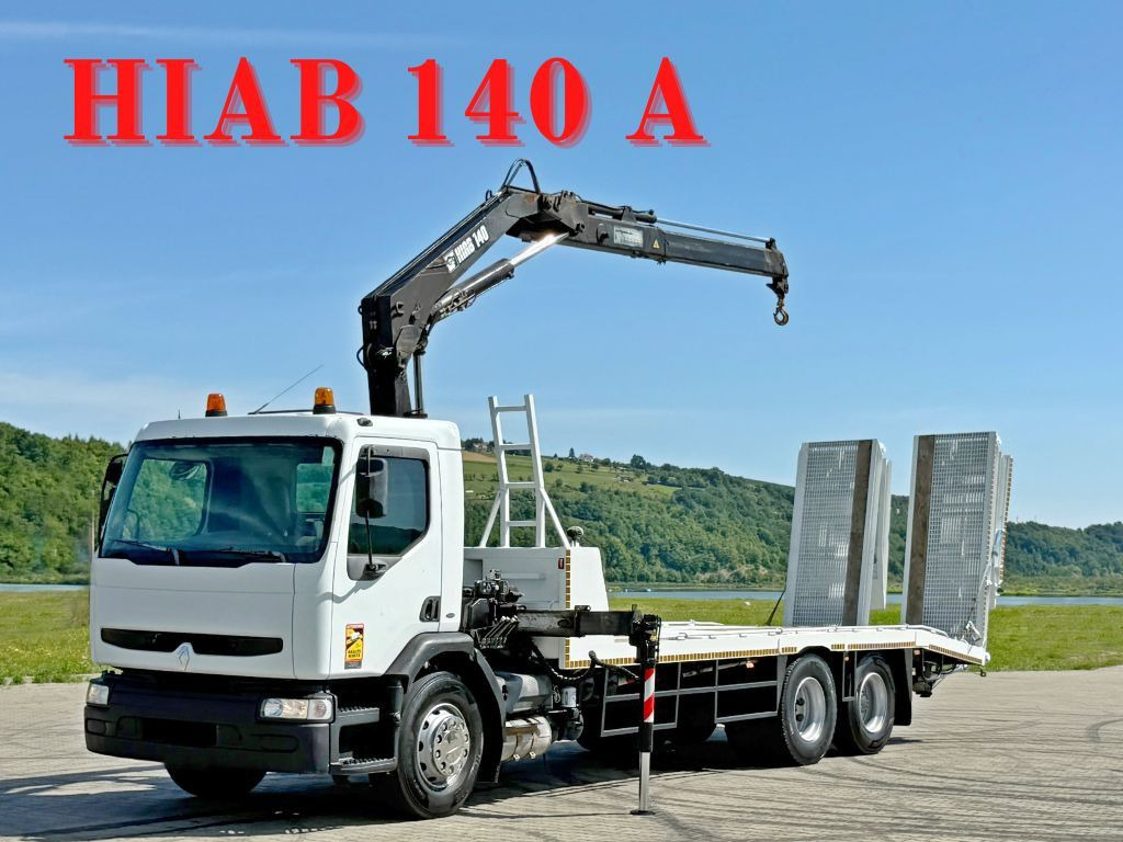 Renault KERAX 320 DCI* ABSCHLEPPWAGEN 7,35m + HIAB 140A - Caminhão reboque: foto 1 Renault KERAX 320 DCI* ABSCHLEPPWAGEN 7,35m + HIAB 140A - Caminhão reboque: foto 1